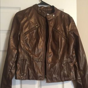 Leather jacket